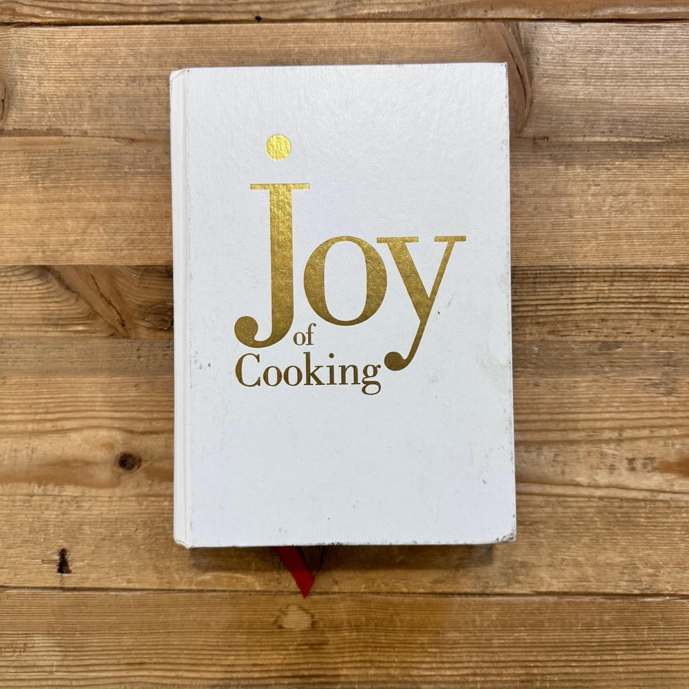 Vintage 1997 Joy of Cooking Cookbook: White Cover, Collectible Decor